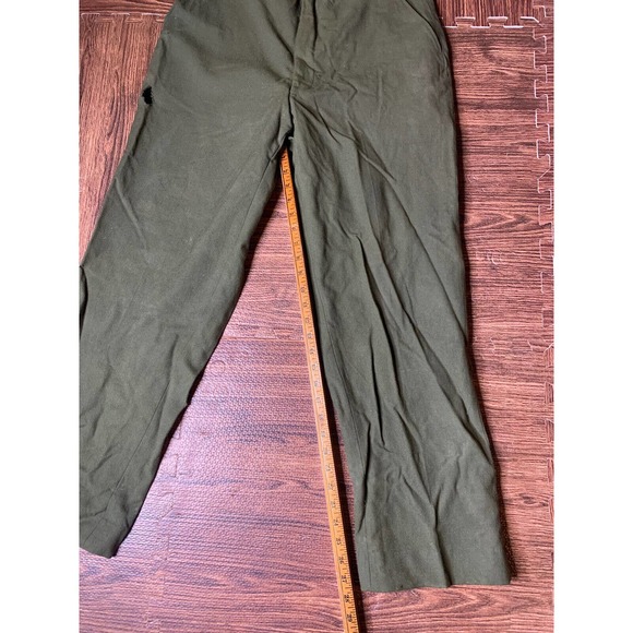 Vintage M-1951 Korean War Wool Field Pants Military Trousers Cold Weather Field - Picture 9 of 11